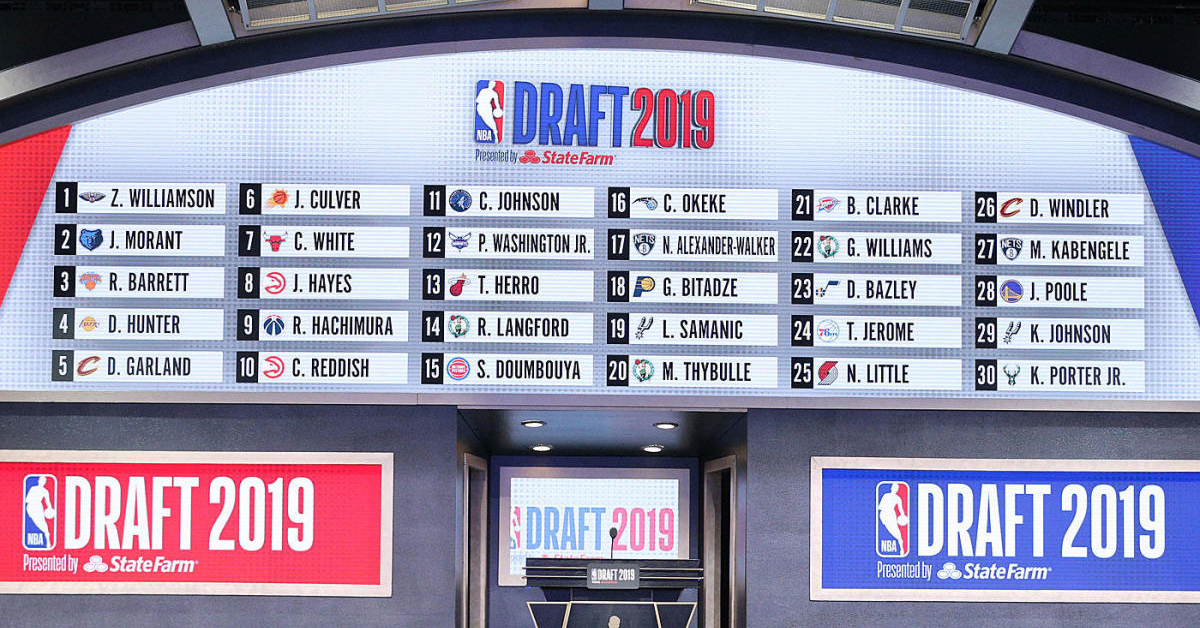 2019 NBA Draft Board